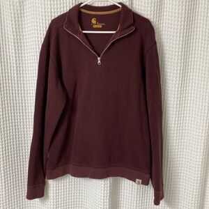 Carhartt Relaxed Fit Quarter Zip - Size L